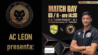 TRIBIANO vs LEON  ECCELLENZA Stagione 20242025 Highlights e intervista [upl. by Cone]