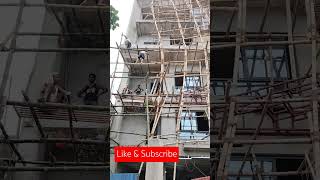 Front Elevation M S Jali work 🙏🙏 like india shere trending viral videos shorts subscribe 🙏🙏 [upl. by Aihsrop]