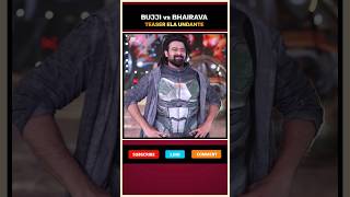 Bujji vs Bhairava teaser ela undante 🔥  kalki2898ad prabhas bhairava bujji cinemayavi [upl. by Ima]