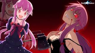 Full Music Mirai Nikki ENDING 2「Dead END」 [upl. by Durante]