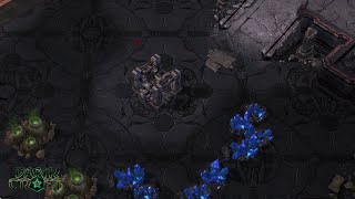 StarCraft 2 Terran vs Zerg Blocked [upl. by Skoorb507]