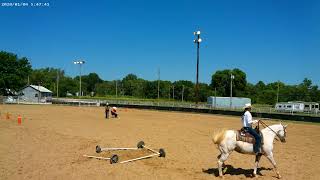 2020 4H Horse Show Mikayla Krieger Trail [upl. by Sonafets]