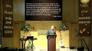 The Three Legged Stool quotPersonal Wittnessquot  Pastor Josh Jeresek [upl. by Femi]