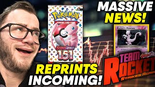 Pokemon 151 Reprints Confirmed for 2025 [upl. by Enitsyrhc]