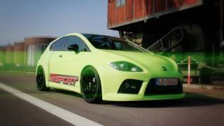 Seat Leon 1P  EXTREME TUNING by RGSPORT [upl. by Ahsilat]