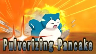 Snorlax Snorlium Z move  Pulverizing Pancake [upl. by Glantz]