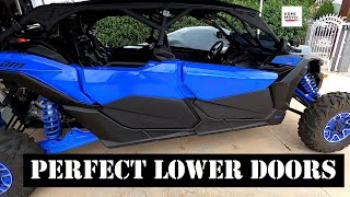 Kemimoto Lower Doors 2021 Can am X3 MAX EP  130 [upl. by Malda]