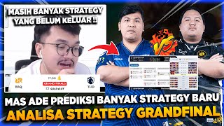 MAS ADE MODE ANALIS❗ ANALISIS DRAFT amp BAN DI GRAND FINAL RRQ VS TLID❗ [upl. by Frodi]