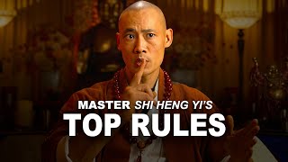 The 7 Rules To Become Unshakeable  Shi Heng Yi [upl. by Marijn]