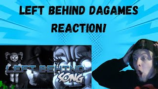 This is the BEST one yet FNAF Song Reaction Left Behind by DAGames [upl. by Dionisio]