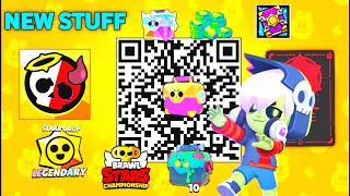 NEW STUFF 😇 FREE GIFT NEW EVENT ☺️ QR CODE BRAWL STARS ❤️ BRAWL STARS UPDATE [upl. by Goines557]