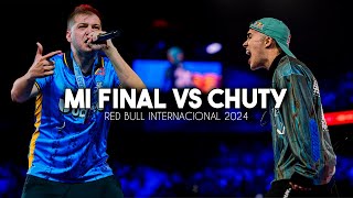 GAZIR reacciona a su FINAL vs CHUTY en RED BULL BATALLA INTERNACIONAL [upl. by Hayott]