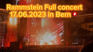 Rammstein Live from Bern 17062023 Full Concert Film  Pippo11 [upl. by Okajima]