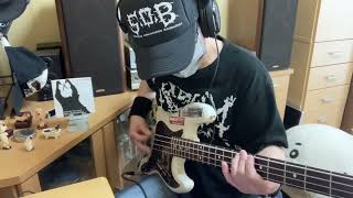 【弾いてみたをやってみた】MIDNIGHT RESURRECTOR  Revent To The BrainsNo Doubt That It Exists2006【bass cover】 [upl. by Biagio]