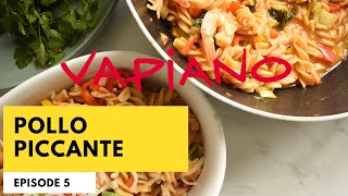 HOW TO MAKE VAPIANO Recipe  POLLO PICCANTE  SWEET CHILLI PASTA [upl. by Eisus]