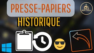 Comment activer lhistorique du pressepapiers sous Windows 10 [upl. by Adnimra]