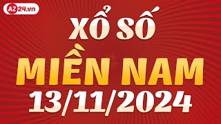 Xổ số miền Nam ngày 13 tháng 11  XSMN  SXMN  KQXSMN  Kết quả Xổ số kiến thiết miền Nam hôm nay [upl. by Ynez]