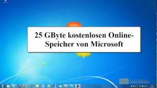 Kostenlose Cloud mit 7  27 GB  TUTORIAL [upl. by Venetia]