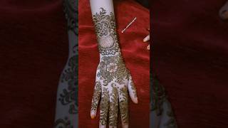 Back mehndi flower patches design 🤗 subscribe plzztrendingshortsyoutubeshortsmehndiflowermehndi [upl. by Aititil548]