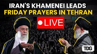 Iran’s Khamenei Address LIVE Conducts Friday Prayers in Tehran After Nasrallahs Assassination [upl. by Ulphi]