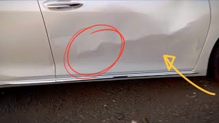 Car door dent repair  Dangerous Door 😵 Paintless dent repair pdrtools 2024 [upl. by Niabi751]