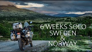 6 Week Motorcycle Solo Trip  Sweden amp Norway Full Movie [upl. by Milson175]