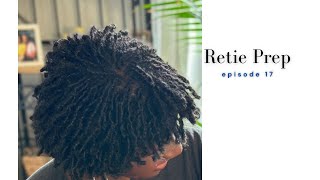 Retie Prep sisterlocks [upl. by Veedis]