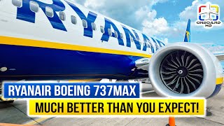 TRIP REPORT  Perfect Flight on the Boeing 737 MAX  RYANAIR 737 MAX  Manchester to Bratislava [upl. by Noivaz]