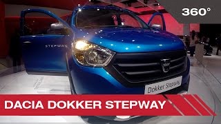 360° Dacia Dokker Stepway  Mondial Auto de Paris 2014 [upl. by Ylaek]