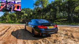 BMW M5 2018  Forza Horizon 5  Thrustmaster TX  Gameplay [upl. by Fredi848]