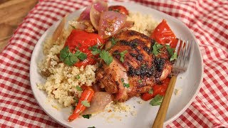 Harissa Roasted Chicken Recipe  Ep 1339 [upl. by Ahsen216]