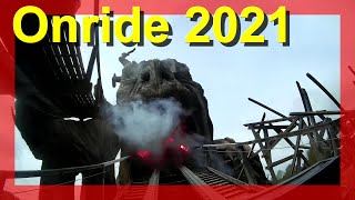 Heide Park Colossos 2021 ONRIDE POV Erste Reihe  1st row Onride Heidepark 2021 Colossos Coaster [upl. by Benioff]