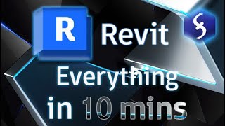 Revit  Tutorials for Beginners in 10 MINUTES   COMPLETE GUIDE [upl. by Edd108]