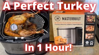 How to deep fry a turkey Masterbuilt XL Indoor Electric Deep Fryer [upl. by Rexer]