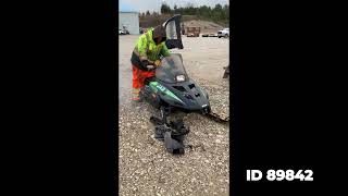 1992 Arctic Cat Snowmobile [upl. by Atiuqan]