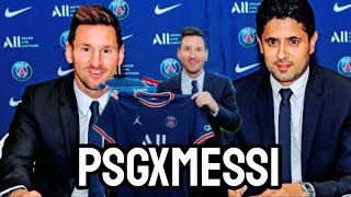 PSG RESMIKAN TRANSFER LIONEL MESSI [upl. by Akerdna739]