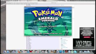 Pokemon Emerald Rare Candy and Infinite Money Codebreaker Cheat for Mac [upl. by Staten]