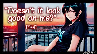 Catching your shy roommate in your shirt F4M F4A Girlfriend ASMR [upl. by Irak929]