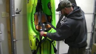 Pyranha Kayak Backpack Carry System [upl. by Nichols]