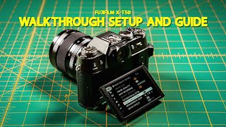 Fujifilm XT50 Settings Guide and Camera Walkthrough  FULL TUTORIAL [upl. by Ecargyram]