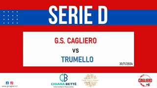 2024 11 30 Serie D Cagliero Vs Trumello [upl. by Osana]