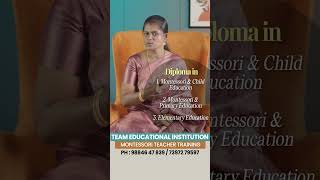 Become a Certified Montessori Teacher  Montessori Teacher Training Program  Team Education [upl. by Calore]