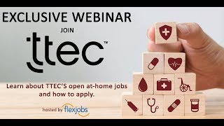 Learn About Remote Jobs at TTEC [upl. by Ratha]