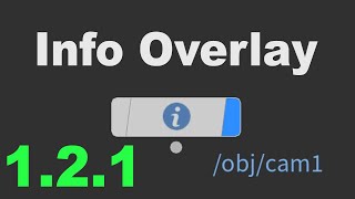 Houdini  Info Overlay UPDATE 121 free hda [upl. by Lambrecht]