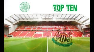 Ten Biggest Stands in British Football Stadiums [upl. by Elyn]