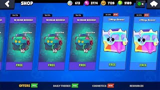 MORE DEAD BOXES FOR FREE IN BRAWL STARS NEW UPDATE AND BRAWLER JUJU ANGELS VS DEMONS [upl. by Eachern254]