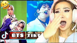 WTH 😂 BTS TIKTOK COMPILATION 10  REACTIONREVIEW [upl. by Ferde148]