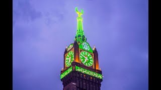 The Mecca Clock Tower  4K  Muhammad Umayr [upl. by Denie]