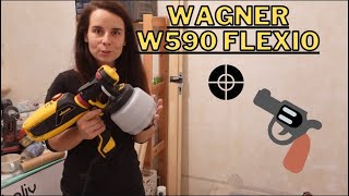 Renowacja szafek łazienkowych z pistoletem Wagner W590 Flexio [upl. by Iline]