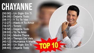 Chayanne 2023 10 Grandes Exitos Un Siglo Sin Ti Dejaria Todo Y Tú Te Vas Atado A Tu Amor [upl. by Claudy]